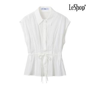 [르샵]앞 절개 카라 나시 블라우스 (BP6BL092A)