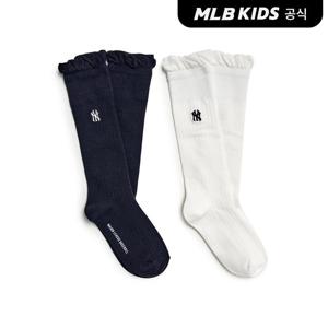 [MLB키즈 공식] 25N 베이직 프릴 니삭스 2번들 NY (Ivory) 7FSOB175N-50IVS