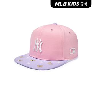 [MLB키즈 공식] 25N 스트릿 메가베어 스냅백 NY (Mg.Pink) 7ACPB075N-50PKM