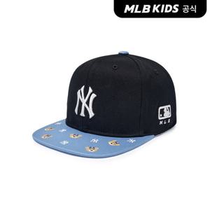 [MLB키즈 공식] 25N 스트릿 메가베어 스냅백 NY (Black) 7ACPB075N-50BKS