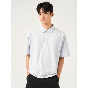 [25FW 신상] [빈폴멘] 소로나 칼라넥 티셔츠  라이트 그레이 (BC5742N032)