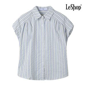 [르샵]카라넥 스트라이프 셔링 셔츠 (BP7BL038A)