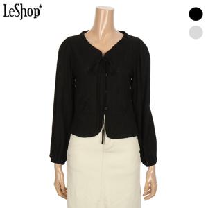 [르샵]러블리 프릴 리본 블라우스 (BO8BL026A)
