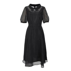 [숲]시스루 플레어 원피스 (SB5OPM2)