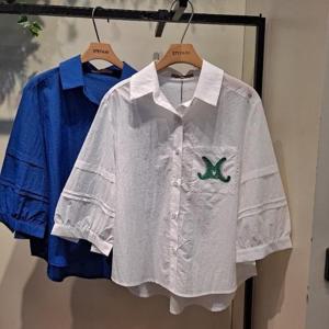 스테파니 HC06 7 부소매셔츠(533하트자수) SH5201