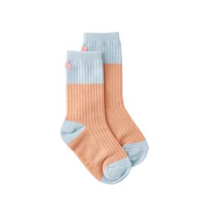 M밍크뮤D 25FW (OR)컬러배색골지단말 가을겨울봄 양말 (35A1481004)