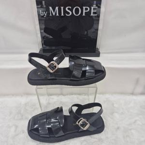 [미소페]By미소페 논슬립 유광 피셔맨 샌들 112HH424IS023 BLACK