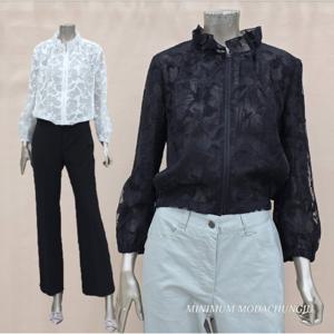 [미니멈]MD 플라워 레이스 블라우스 자켓  MD MYBAWJ4140 Z_CJ