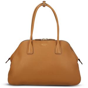 26 SS 프라다 브라운 지퍼 패스닝 라지 토트백 1BG522VOOO2CYS