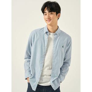 [빈폴멘] 핀 스트라이프 셔츠 그린 (BC5864C16M)