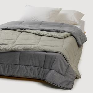 [JAJU/자주] 윤슬 피치스킨 차렵이불 SS 카키그레이