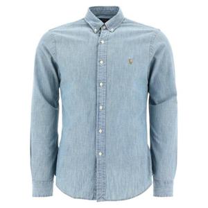 폴로 랄프로렌 클래식 플리스 후드 집업 710548538001CHAMBRAY L