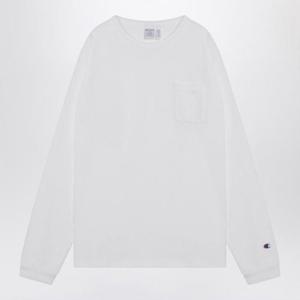 챔피온 긴팔 티셔츠 C5P401CO X045 WHITE