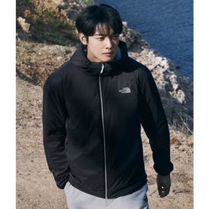 노스페이스 NJ3NR52 남성 레귤러핏 경량패딩 부베 후디 자켓