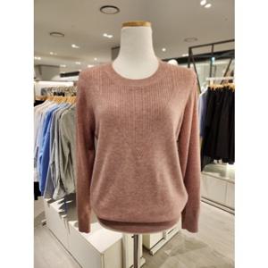 [SOUP]숲 브이 짜임 라운드넥 니트 (SB9LK31)