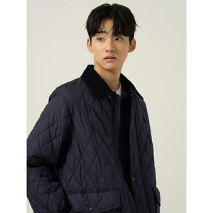 [빈폴멘] 다이아 패딩 사파리 - 네이비 (BC5938CP4R)