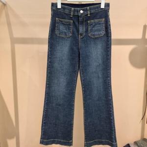 라티움 HC34 국내생산 신축성좋은 허리안쪽밴딩 일자통청바지 T2533Pt09