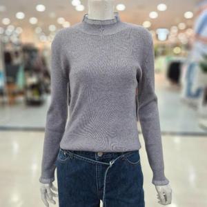 SOUP sh06 가을겨울 레이스 반목 골지 긴팔 니트 ABRLKT4