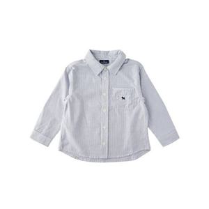 블루독 스튜디오 [블루독](NY)베이직STRPIE셔츠(25A3532002)FW25가을 키즈셔츠 스트라이프남방 아동남방