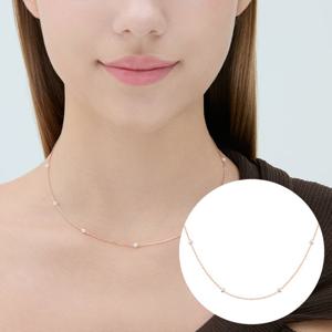 [제이에스티나] BASIC PERLINA 진주 목걸이 (JJP1NI5B9154SR420)