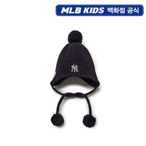 [MLB키즈PG] 메가베어 폼폼 귀달이 비니 (7ABNC0256-50BKS)
