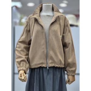 밀스튜디오 세이브존04 인조가죽 쎄무 차이나넥 점퍼 LR9JPR102