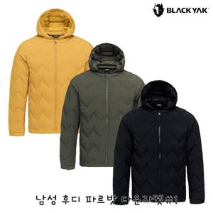 블랙야크 남성 무봉제 경량패딩 남성 후디 파르밧 다운자켓 1BYPAWU036