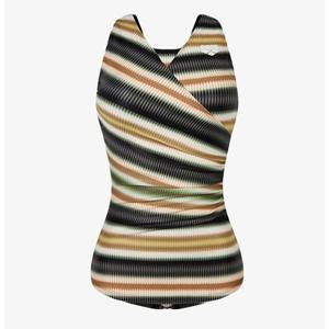 [아레나] 여성 A5FL1LS03BRW  마로네 원피스 U백 (캡내장형) 실내 비치 수영복