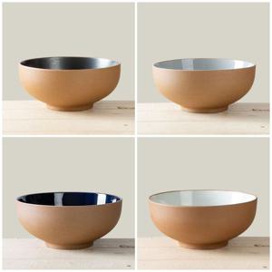 이천도자기 순수화 투톤 넓은 원형 면기 20cm 그릇 스톤웨어접시 도자기그릇 도자기접시 도자기면기 라면기