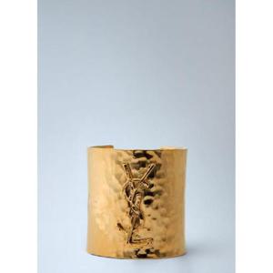 25 FW 생로랑 여성 카상드르 커프  sla0260025gld