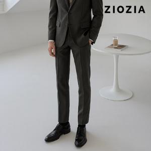 [지오지아] 울혼방 솔리드 다크카키 미라클 정장팬츠 (ABD4SP1201_DKH)