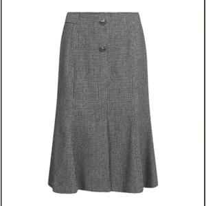 [SI][행복한백화점][SI]버튼장식 플레어 슬릿 스커트  SJSAX2319