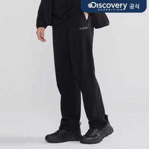 남성 그리드 기모 우븐 하이브리드 스트링 팬츠 (BLACK)