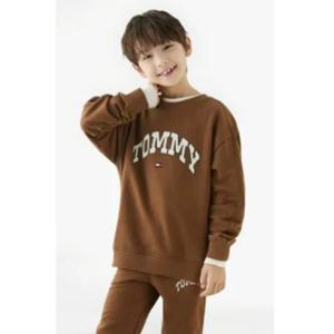 [타미힐피거칠드런] 레이즈 프린트 스웨트 셔츠 T42F7KKO110BT1