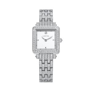 [제이에스티나] JE AURORA COCKTAIL 메탈시계 - 화이트 (JWJ1JE5BF503WHWH0)