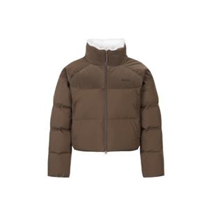 디스커버리 25F W 겨울 DWDJ95056BRD 여성 올리브 크롭 글로우 다운 숏패딩