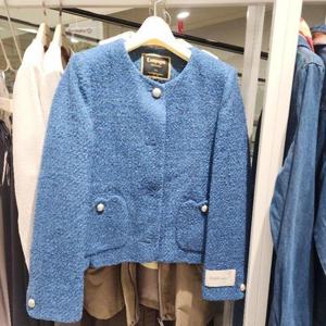 꼼빠니아 HC28 자켓 Caew1wjk201(fw)블루트위드