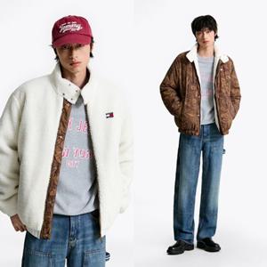 [타미진] T32F7WJC43TMT1 공용 리버서블 쉐르파 테디 자켓