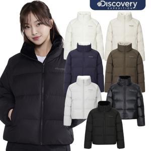 디스커버리 25FW 여성 올리브 글로우 다운 숏패딩 (DWDJ93056)
