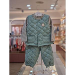 아가방 세이브존06 L/KHAKI 호크퀼팅3세트(조끼) 01S733201