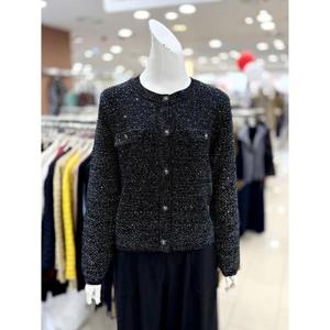 소고 세이브존01 라운드 메탈 니트 재킷 AL3GA18