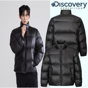 [디스커버리] 유니 반슬리 다운 숏패딩 DXDJ8C056 BKN