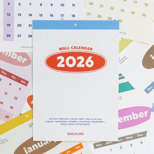 아트박스/문구앤토이스 [데일리라이크] 2026 월 캘린더