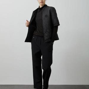 올리비아로렌 H 자수퀼팅 반팔패딩점퍼 VVCKA4W9281