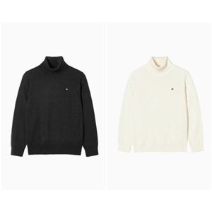 [타미힐피거칠드런TD] 코튼 터틀넥 스웨터 (T42F7WWO210BT1)