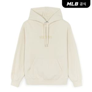 [MLB공식] 25FW 베이직 스몰로고 기모 후드티 NY (Cream) 3AHDB0256-50CRS