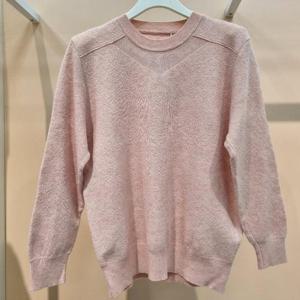 Destijl HC34 부드럽고 신축성좋은 앞 시스룩망사 라운드니트스웨터 D2533sw09