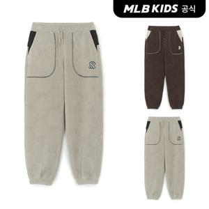 [MLB키즈공식]25FW아웃도어 모노그램 플리스 조거팬츠7APTM0356