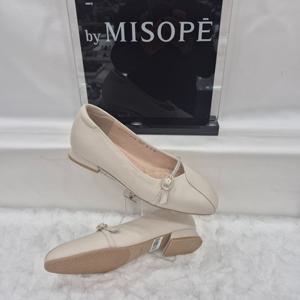 [미소페]By미소페 여성 메리제인 플랫 112HT415SS004 IVORY 3 JJ
