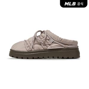 [카리나 PICK][MLB공식] 25FW 플러쉬 패딩 뮬 레이스 BOS (L.Brown) 3AWBCPL56-43BRL